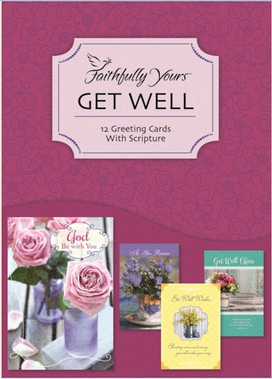 Boxed Card-Get Well-Joyful Noise (Box Of 12)