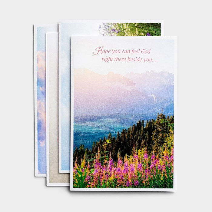 Boxed Card-Care &amp; Concern-God Cares (Box Of 12)-J1034