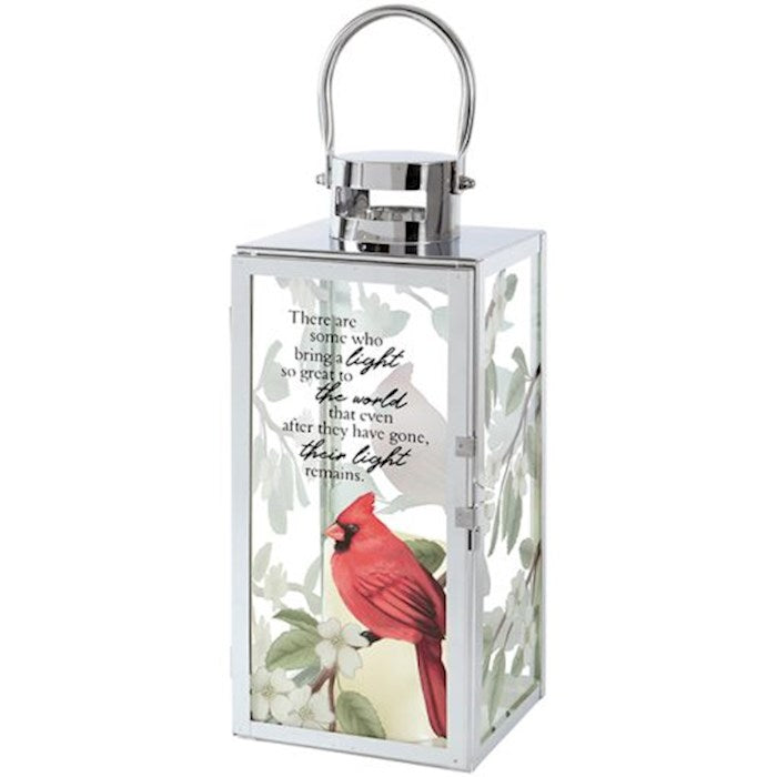 Lantern w/Flameless LED Candle &amp; Timer-Light Remains (5" x 12" x 5")