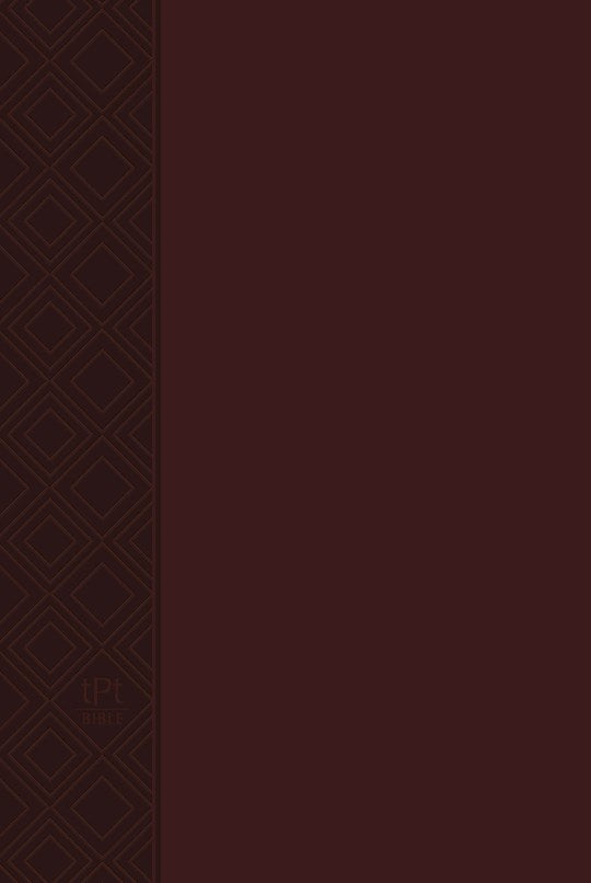 The Passion Translation New Testament w/Psalms Proverbs &amp; Song Of Songs (2020 Edition)-Brown Imitation Leather