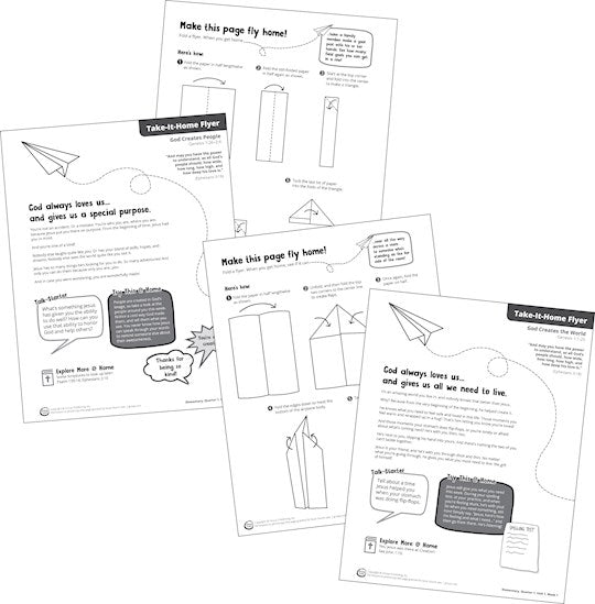 Simply Loved Elementary Take-It-Home Flyers Quarter 1