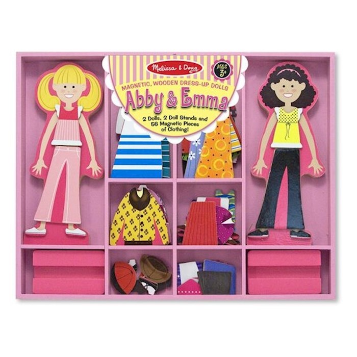 Magnetic Play-Abby &amp; Emma Dress-Up Set (Ages 3+)
