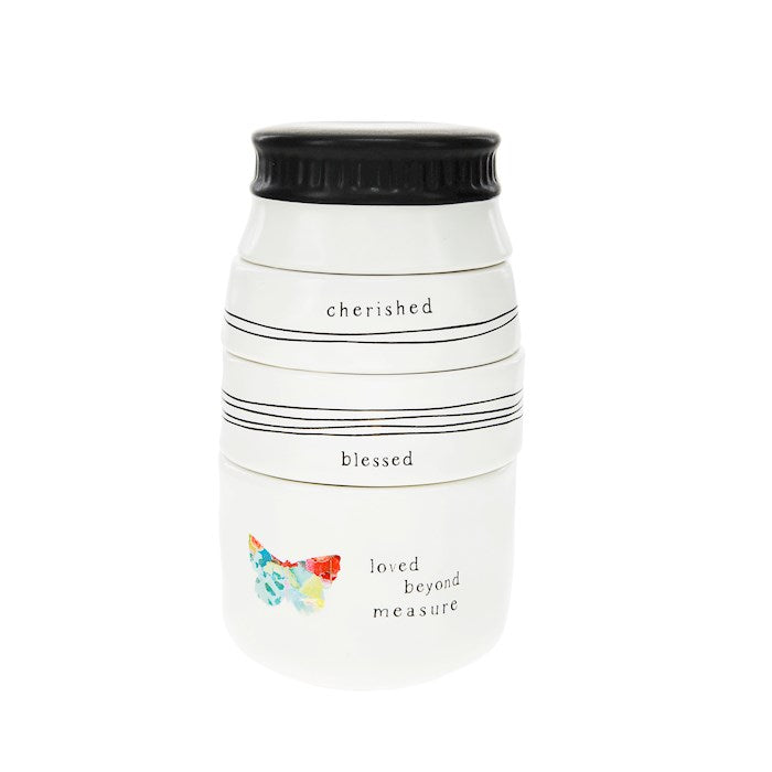 Stackable Measuring Cups-Beyond Measure (Set Of 4)