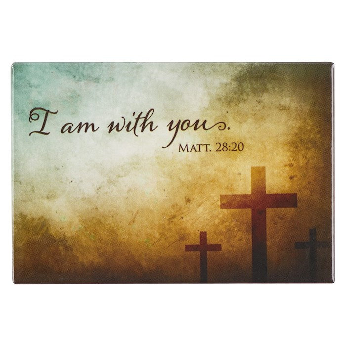 Magnet-I Am With You/Cross (2.1&quot; x 3.1&quot;)