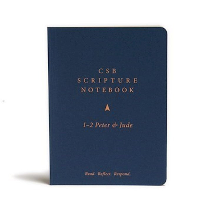 CSB Scripture Notebook: 1-2 Peter And Jude-Softcover