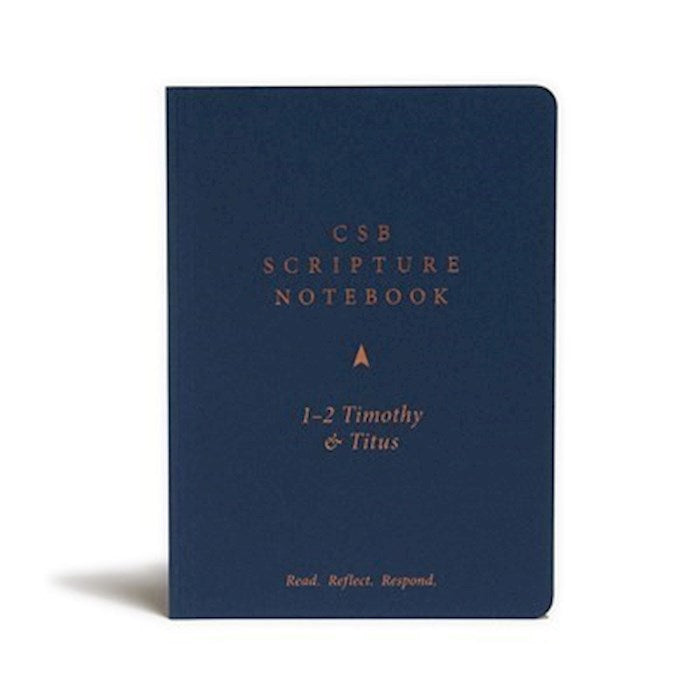CSB Scripture Notebook: 1-2 Timothy And Titus-Softcover