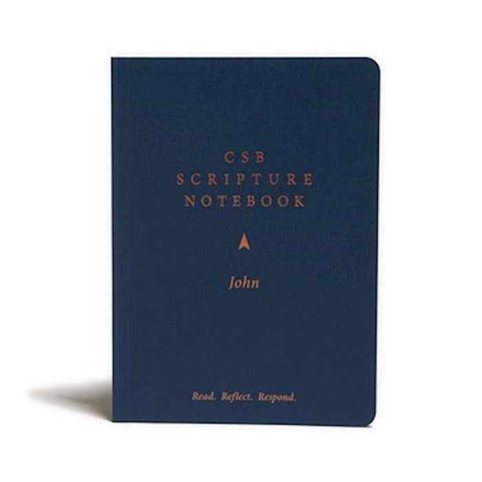 CSB Scripture Notebook: John-Softcover