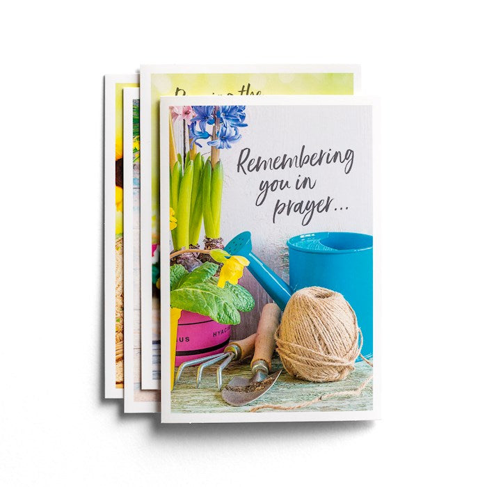 Boxed Card-Praying For You-Garden (Box Of 12)-J3352
