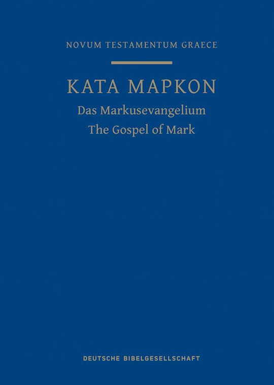 A Greek Scripture Journal For The Gospel Of Mark