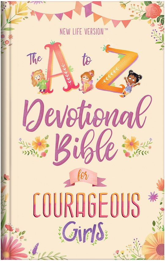 NLV The A To Z Devotional Bible For Courageous Girls-Hardcover