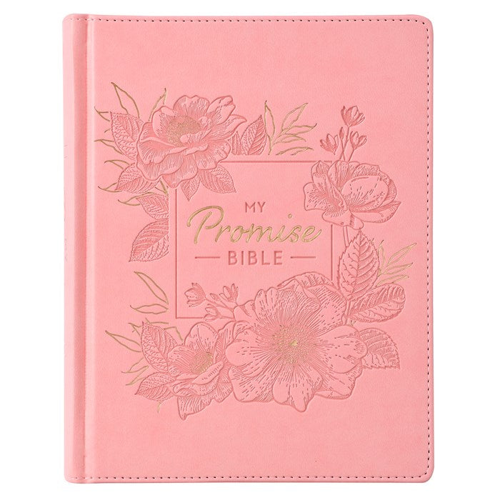 KJV My Promise Bible-Pink Faux Leather Hardcover