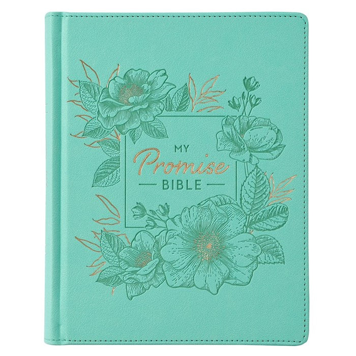 KJV My Promise Bible-Teal Faux Leather Hardcover