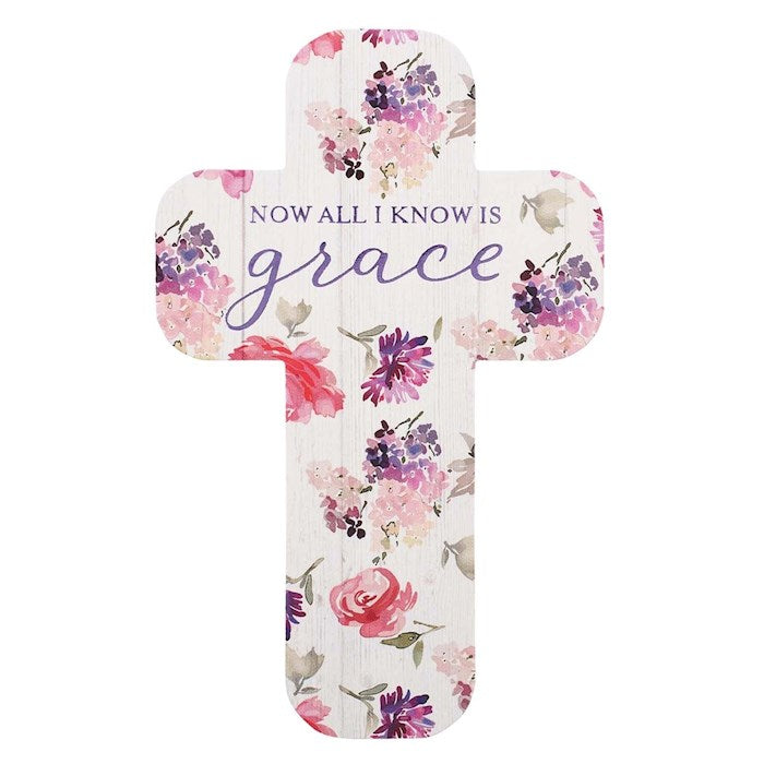 Bookmark-Now I Know Grace-Die Cut Cross (Pack Of 12)