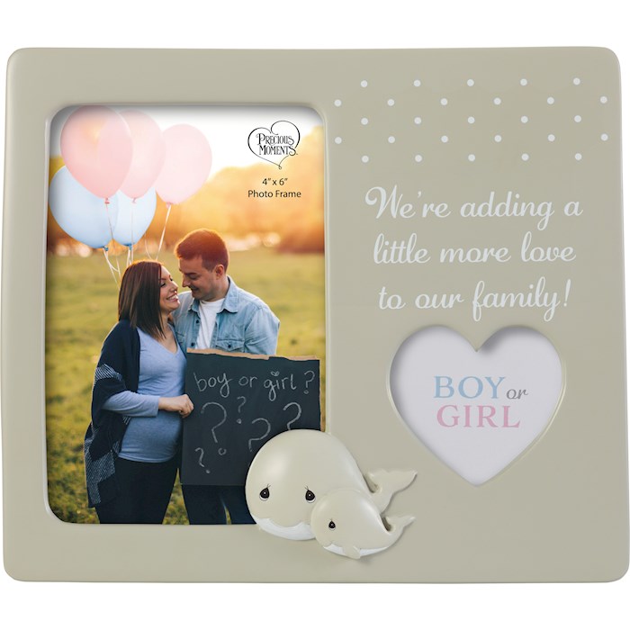 Photo Frame-Whale Gender Reveal