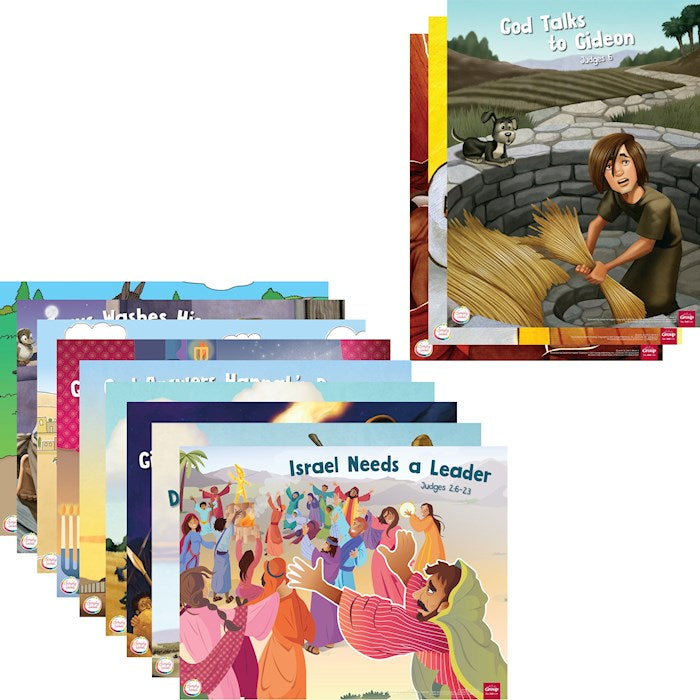 Simply Loved Bible Story Poster Pack (12 Posters)-Quarter 4