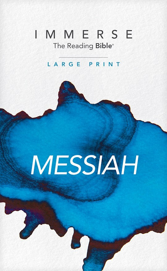 NLT Immerse: Messiah Large Print-Softcover