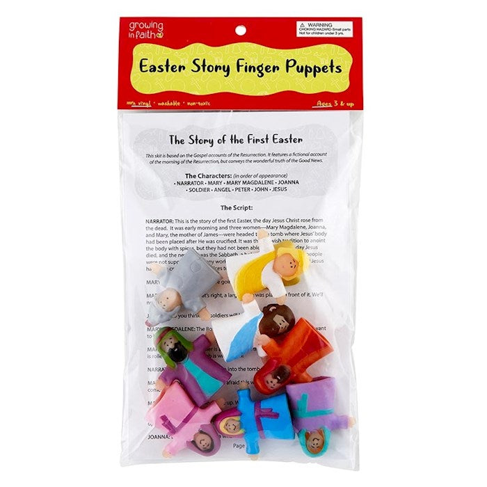Easter Finger Puppet Kit-Silicone (Set Of 8)
