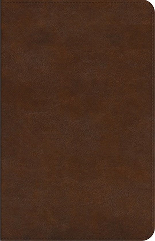 ESV Concise Study Bible-Brown TruTone