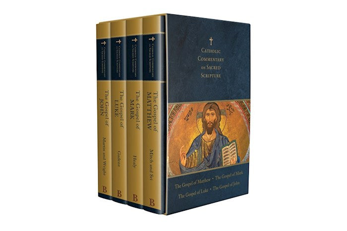 Four Gospels Deluxe Boxed Set 4 Volumes (Catholic Commentary On Sacred Scripture)