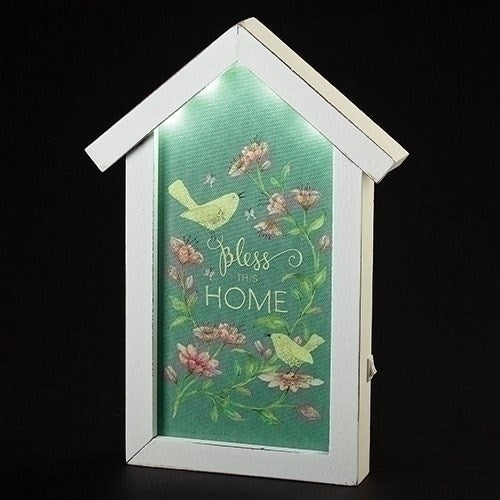 Plaque-Bless This Home-Lighted (11&quot;H)