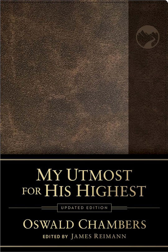 My Utmost For His Highest (Updated Edition)-Brown Bonded Leather