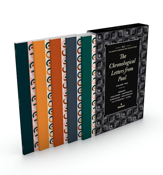 NLT Filament Bible Journal: The Chronological Letters From Paul Volume 2 Set-Softcover