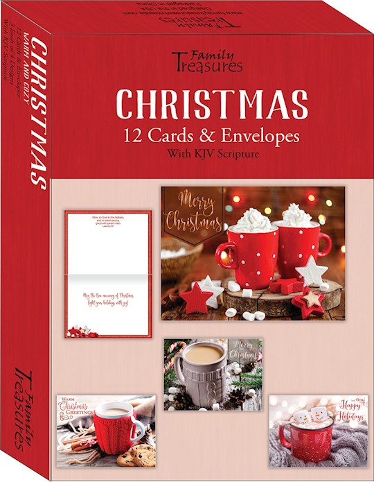 Boxed Card-Christmas-Warm &amp; Cozy (Box Of 12)