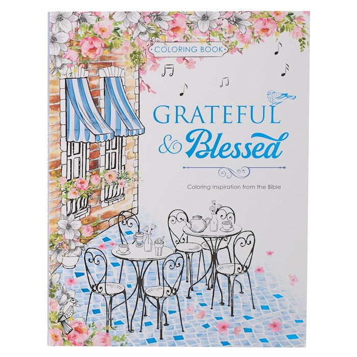 Grateful &amp; Blessed Coloring Book