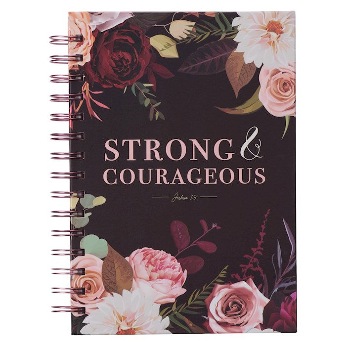 Lg Wire Journal Strong &amp; Courageous Prov. 31:25