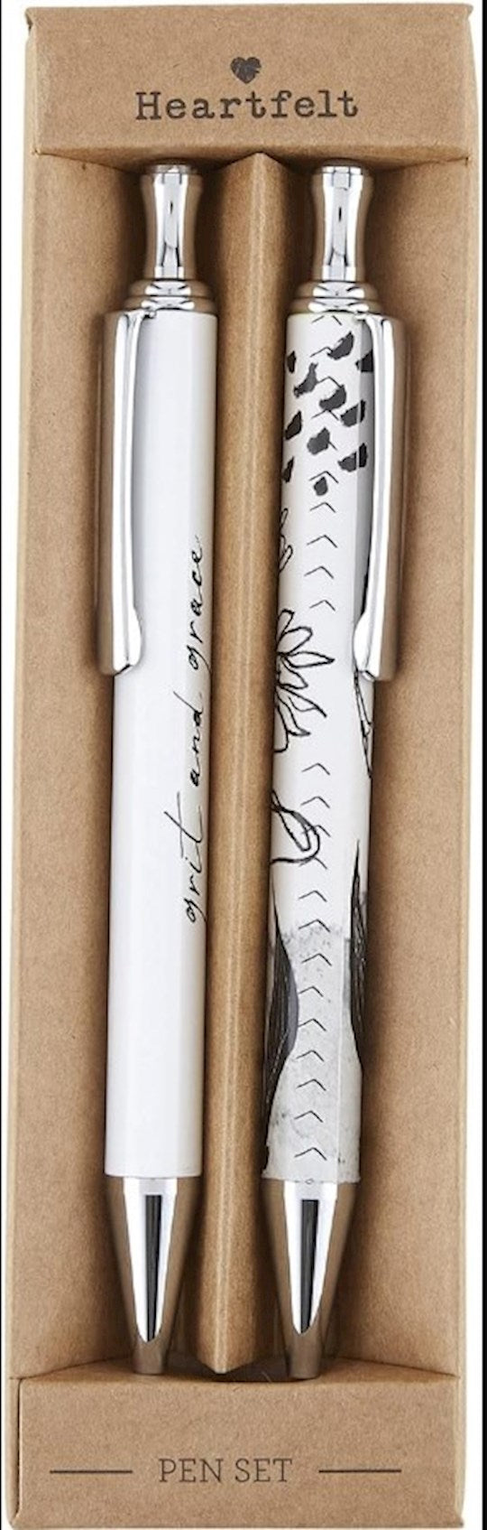 Pen Set-Grit &amp; Grace (Set Of 2)