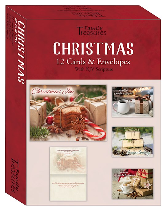 Boxed Card-Christmas-Gifts Of Love (Box Of 12)