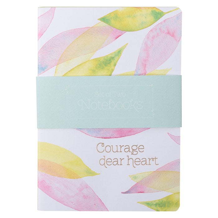 Notebook Set-Citrus Leaves (Set Of 2)