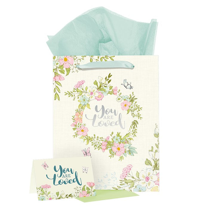Gift Bag-I Thought Of You w/Card &amp; Tissue-Large (DISCONTINUED)