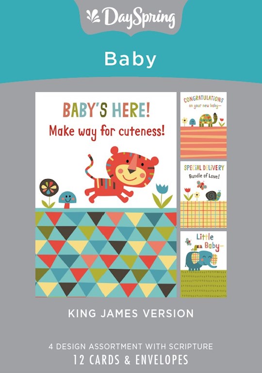 Boxed Card-Baby (Box Of 12)-J7441