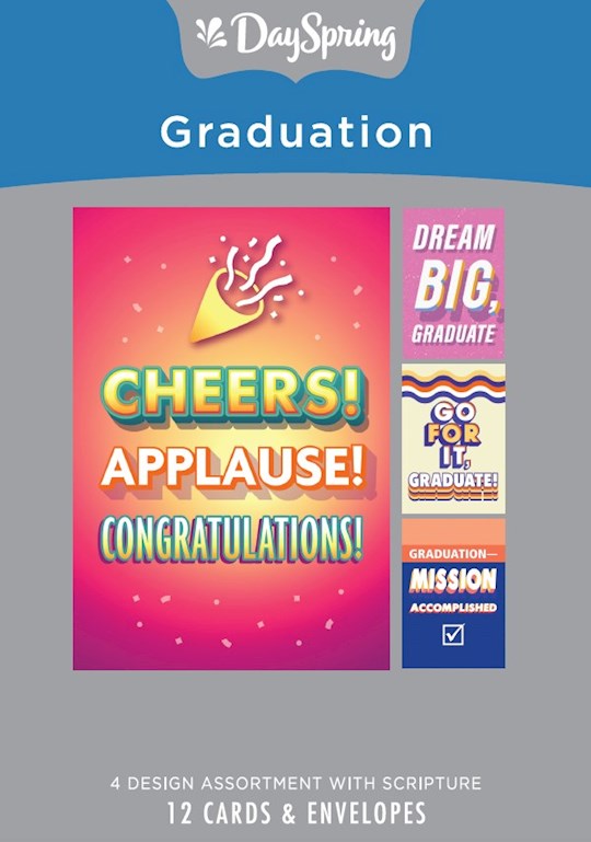 Boxed Card-Graduation (Box Of 12)-J7581