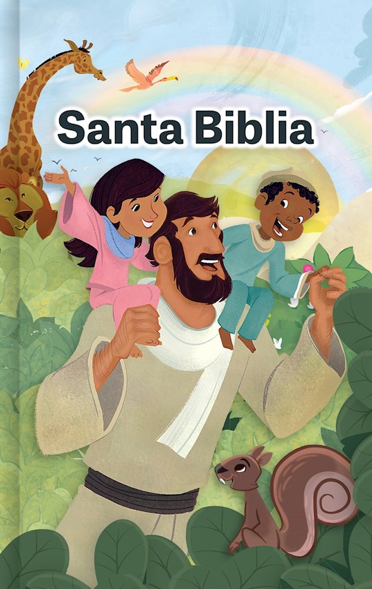 RVR 1960 Biblia para Ninos Interactiva (Kids Interactive Bible)-Hardcover