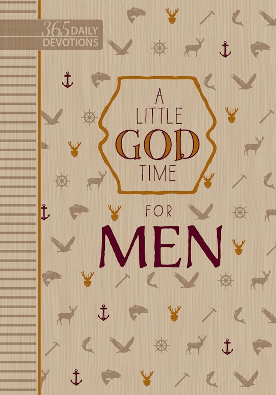 A Little God Time For Men-Faux Leather