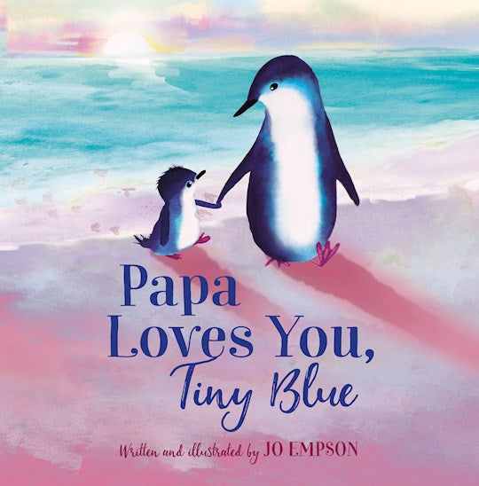 Papa Loves You Tiny Blue