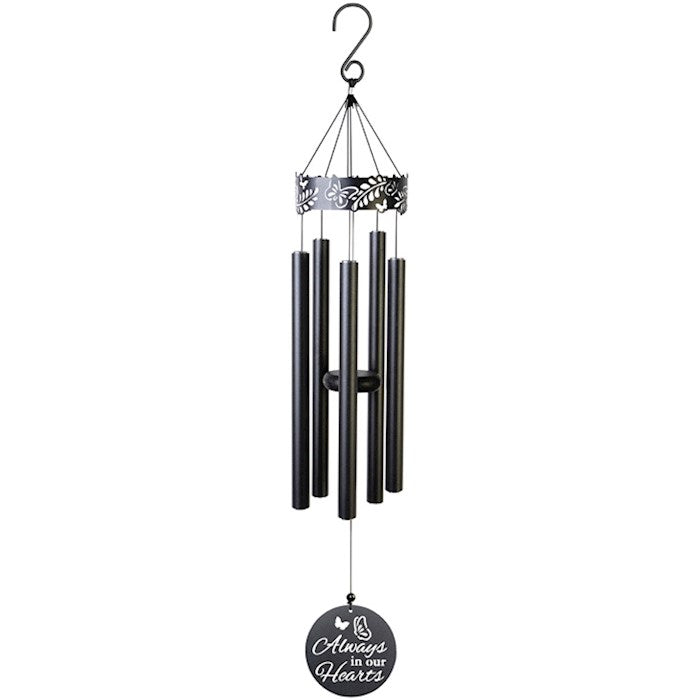 Wind Chime-Laser Cut-Always In Our Hearts (34")