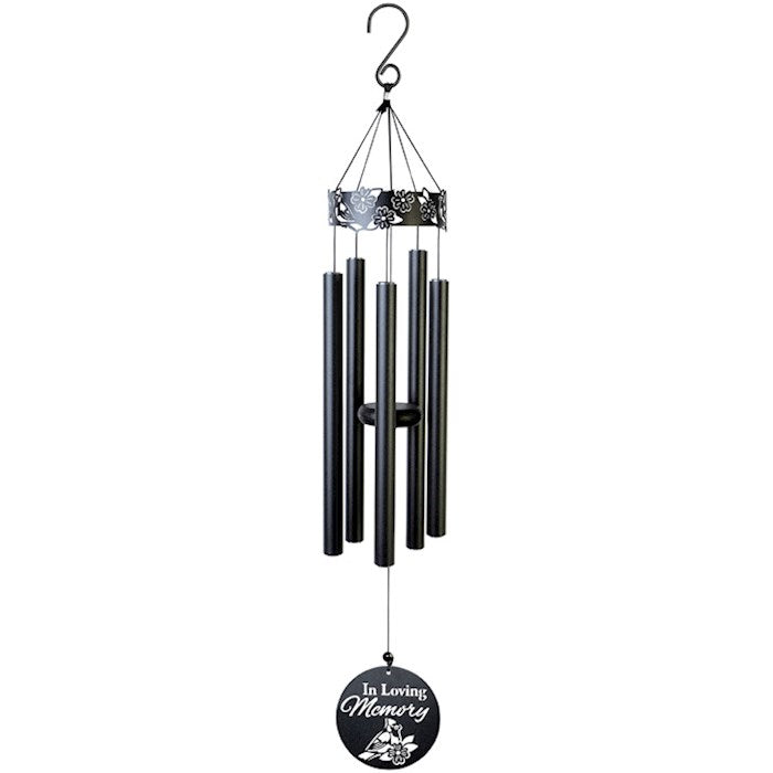 Wind Chime-Laser Cut-In Loving Memory (34")