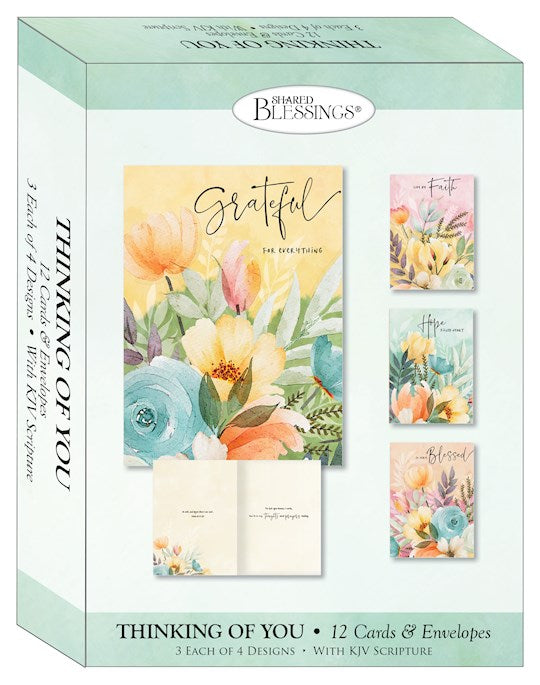 Boxed Card-Thinking Of You: Sunday Morning (Shared Blessings) (Box Of 12)