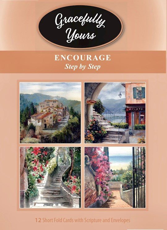 CARD-GRACEFULLY YOURS STEPS ENCOURAGE 
