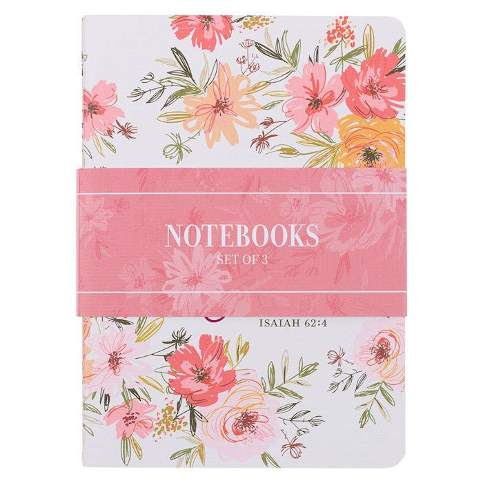 Notebook Set-LG-Walk by Faith 2 Cor. 5:7 (Set Of 3)