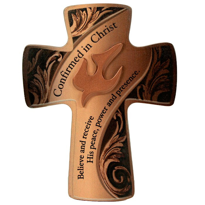 Standing Cross-Confirmed In Christ (3 7/8" x 5")