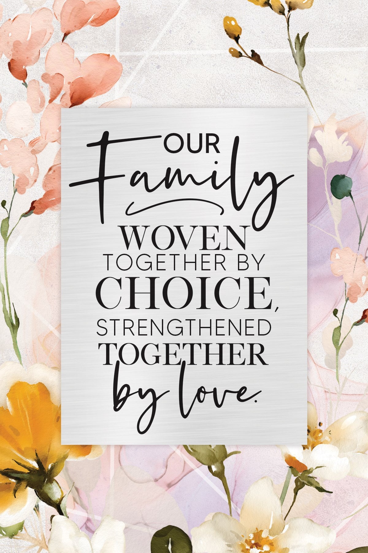 Plaque-Renew My Soul-Our Family (6 x 9)