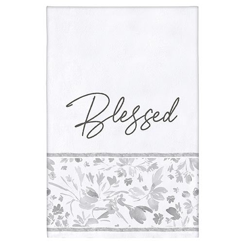 Tea Towel-Blessed (30&quot; SQ)