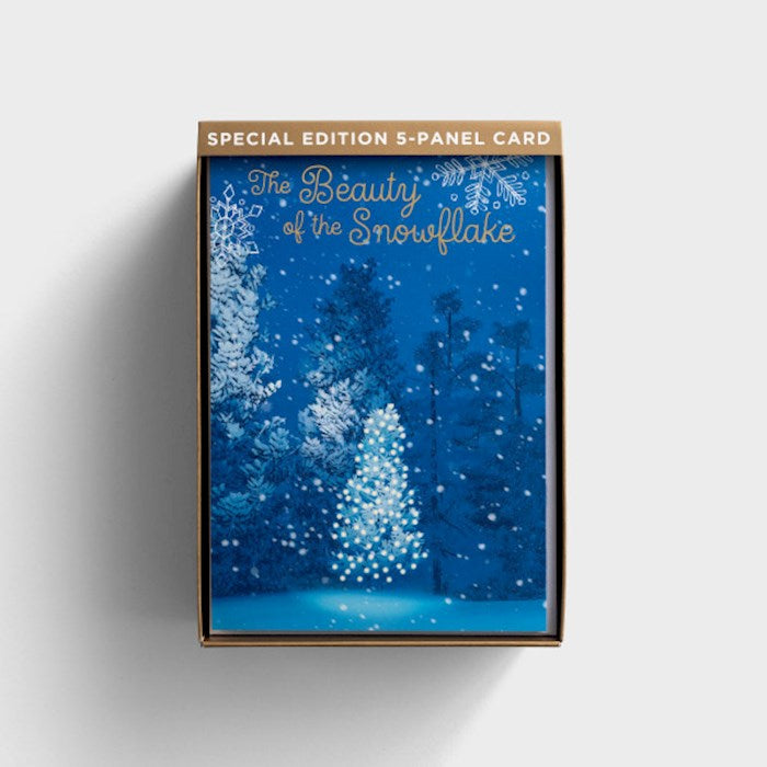 Boxed Card-Christmas-Snowflake Special Edition (Box Of 18)