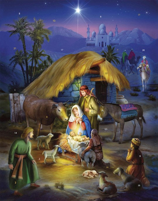 Calendar-Advent: Blessed Nativity (14 x 11)-Large