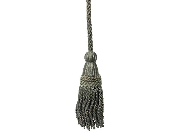 Pew Rope w/Weighted Tassels-Grey/Silver (6&