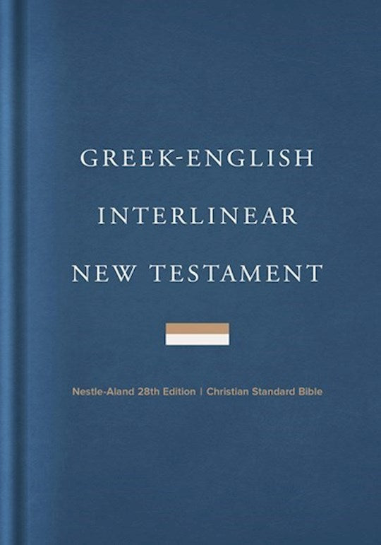 Greek-English Interlinear CSB New Testament-Hardcover